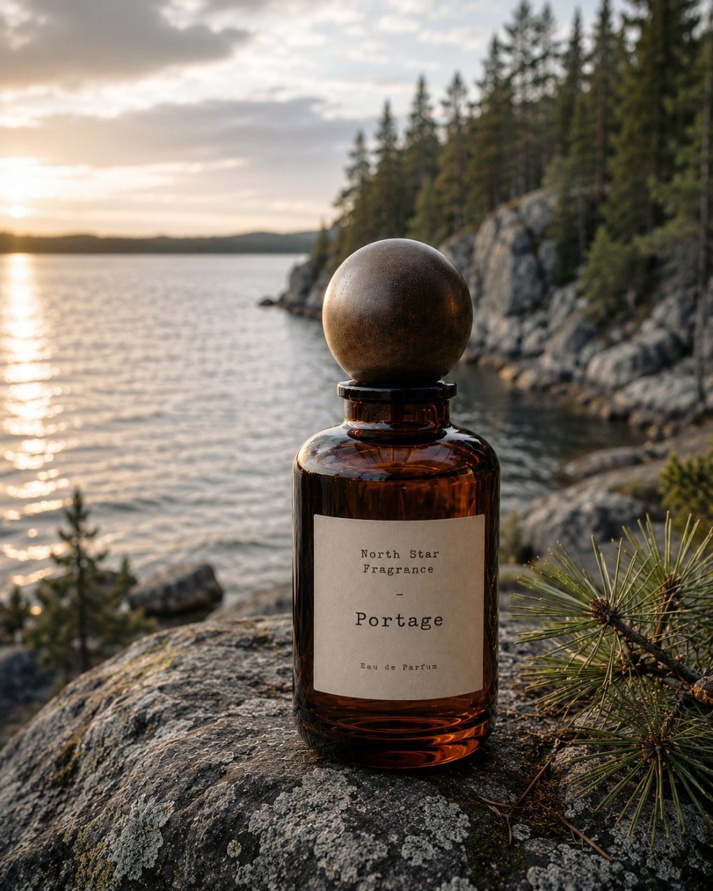 "Portage", eau de parfum, exclusive to North Star Fragrance